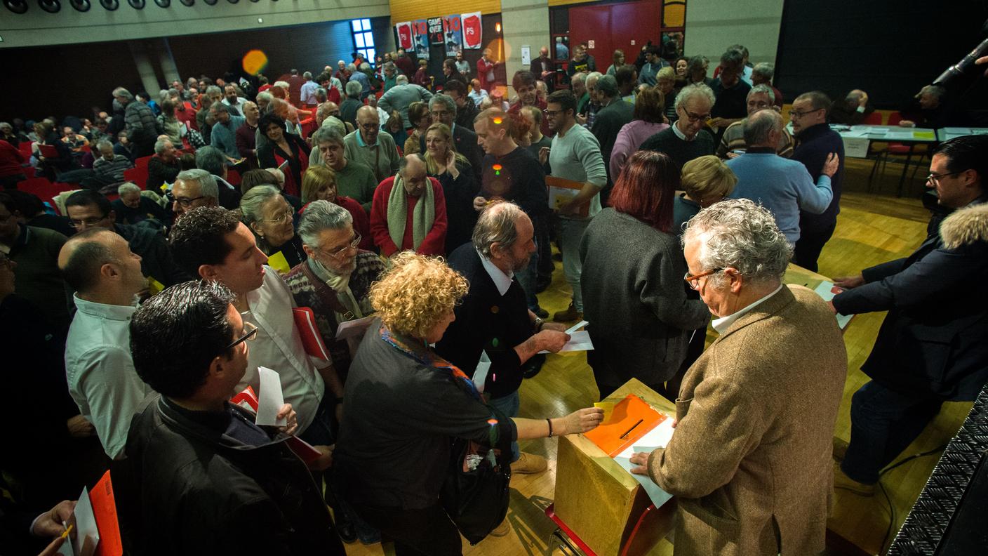 L'urna per il voto per il nuovo presidente 