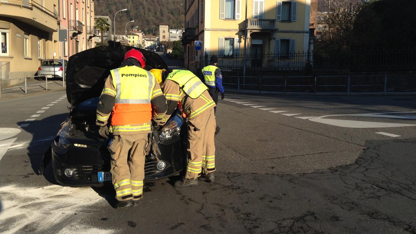 Soccorritori del SAM al lavoro