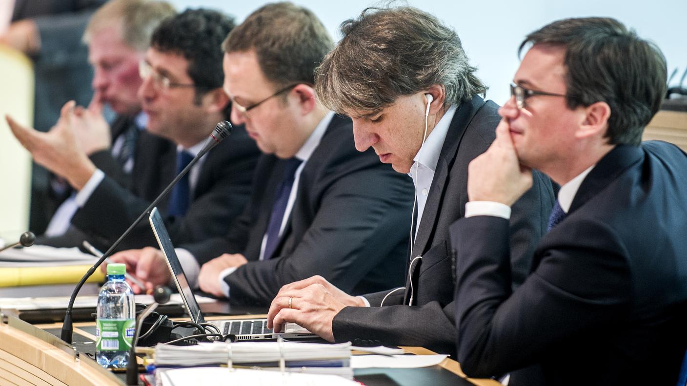 Il Governo schierato a Palazzo delle Orsoline
