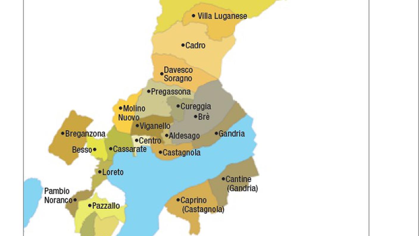 I 21 quartieri