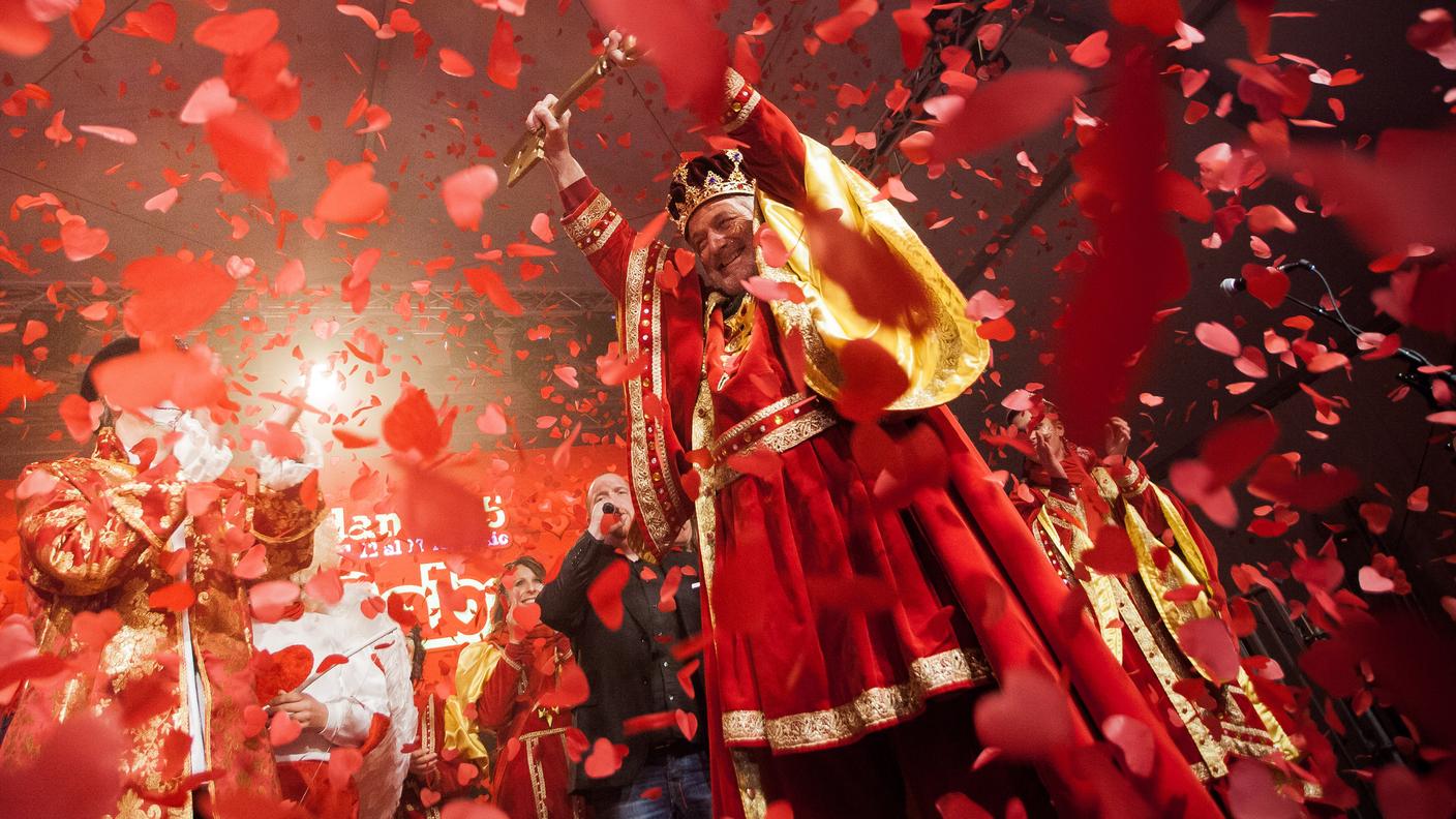 Un'immagine scattata nel 2015 durante la cerimonia inaugurale del Rabadan