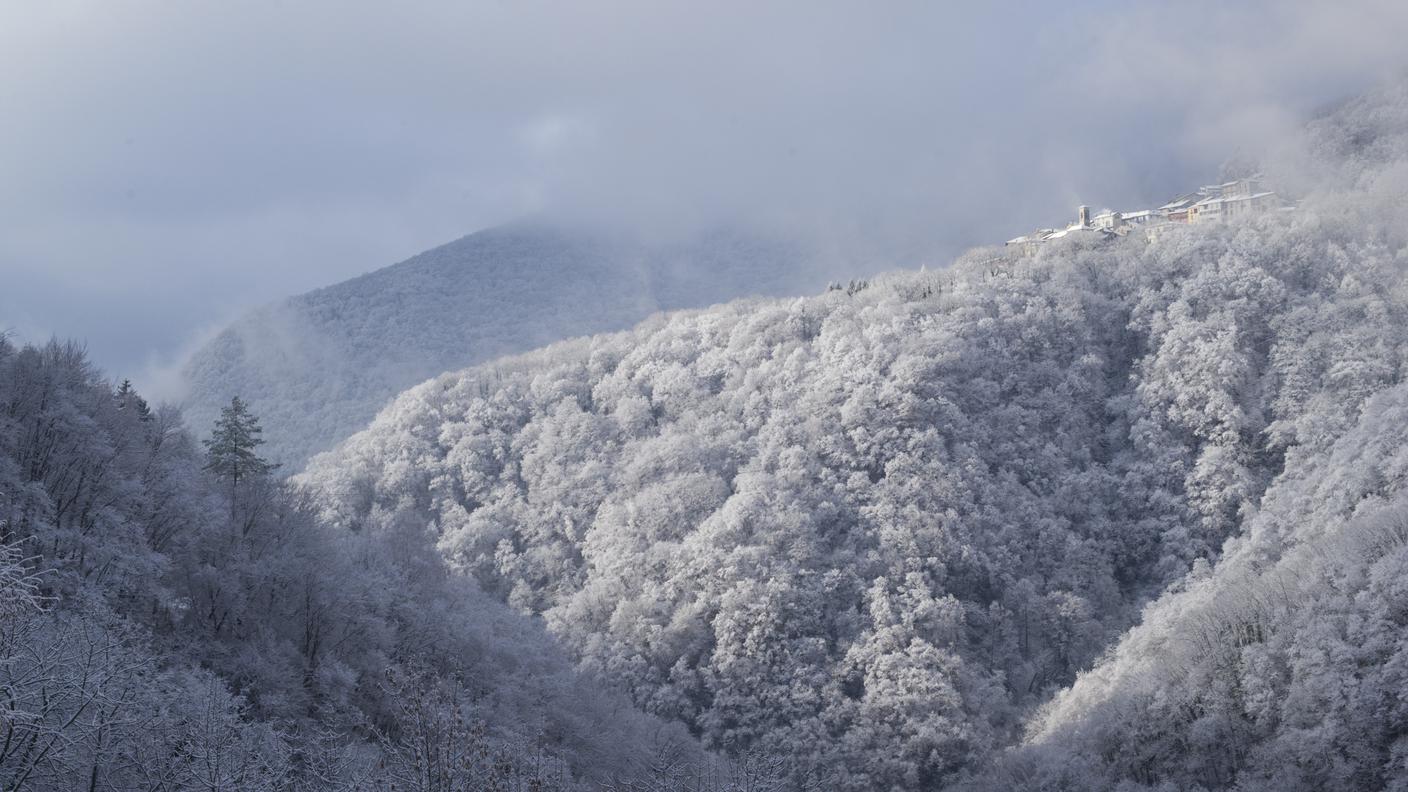 Il paesaggio tornerà a essere invernale dopo settimane di siccità