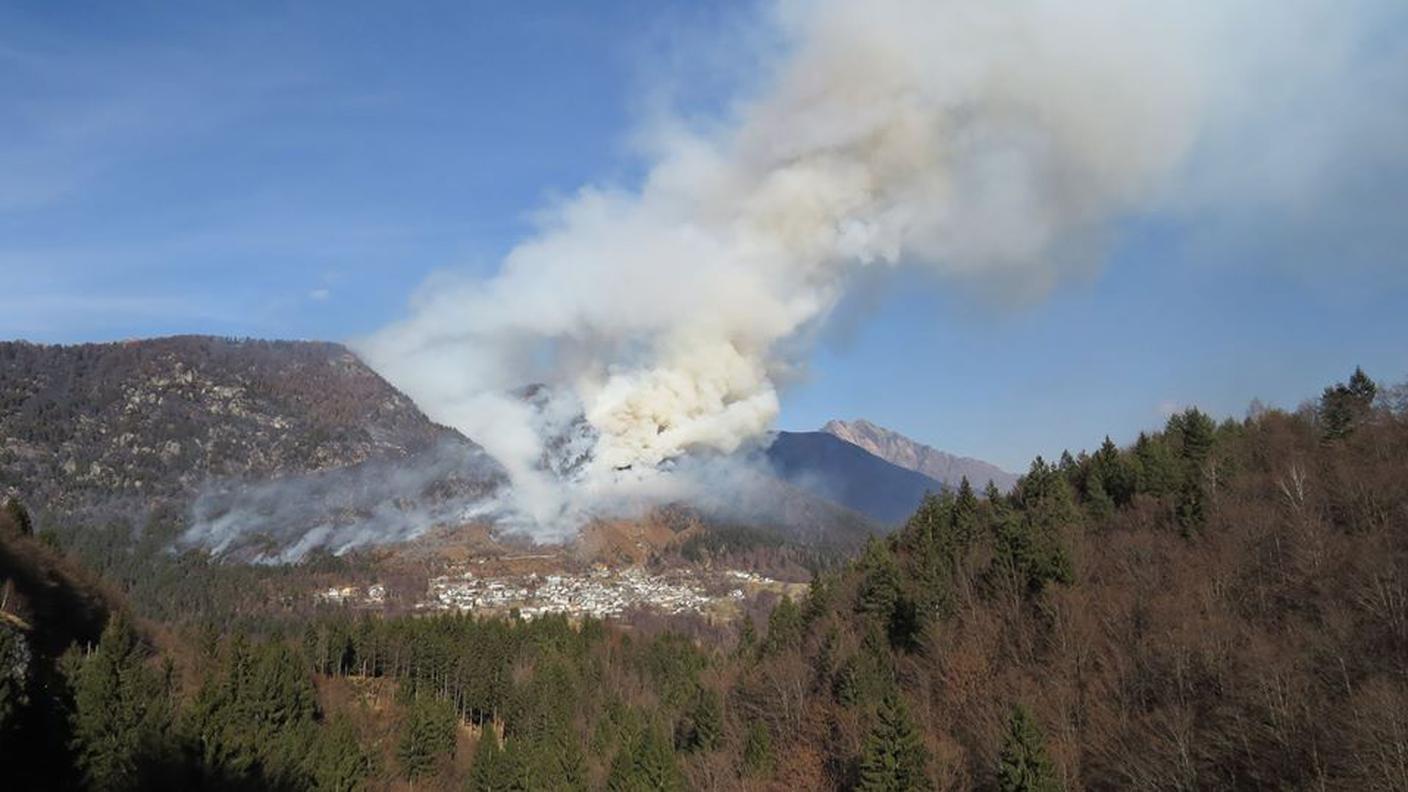 La situazione attorno alle 12 di venerdì