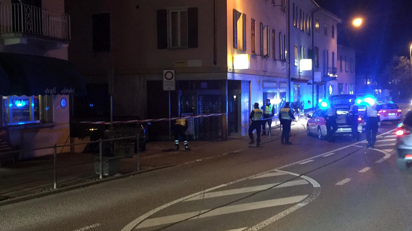 Le immagini dello schianto a Vezia