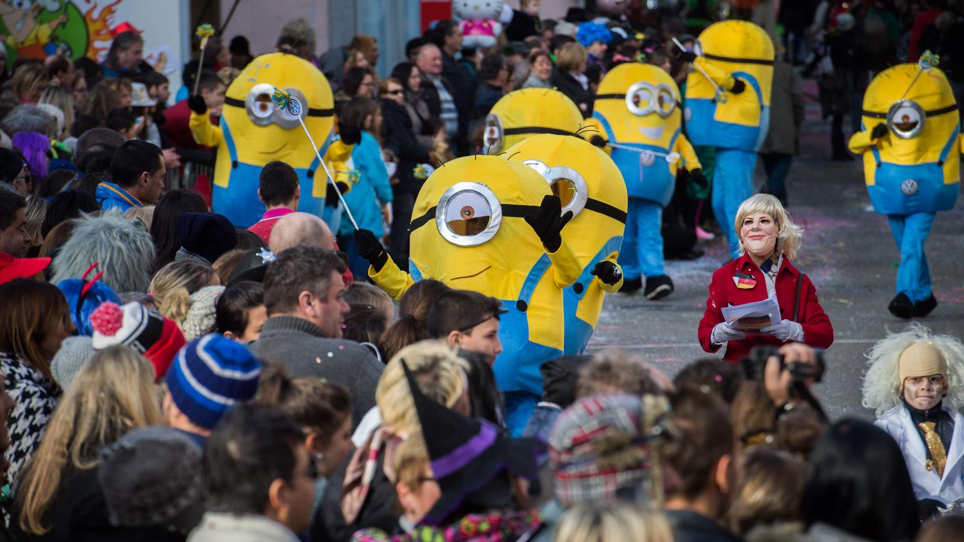 I Minions hanno preso d'assalto anche le strade di Biasca