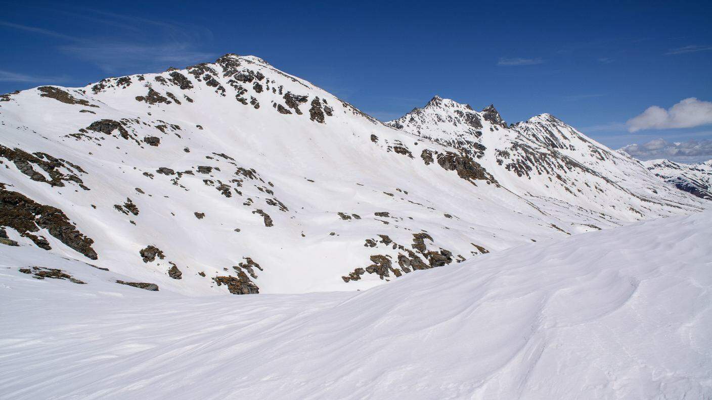Un'immagine della zona del monte Groppera 