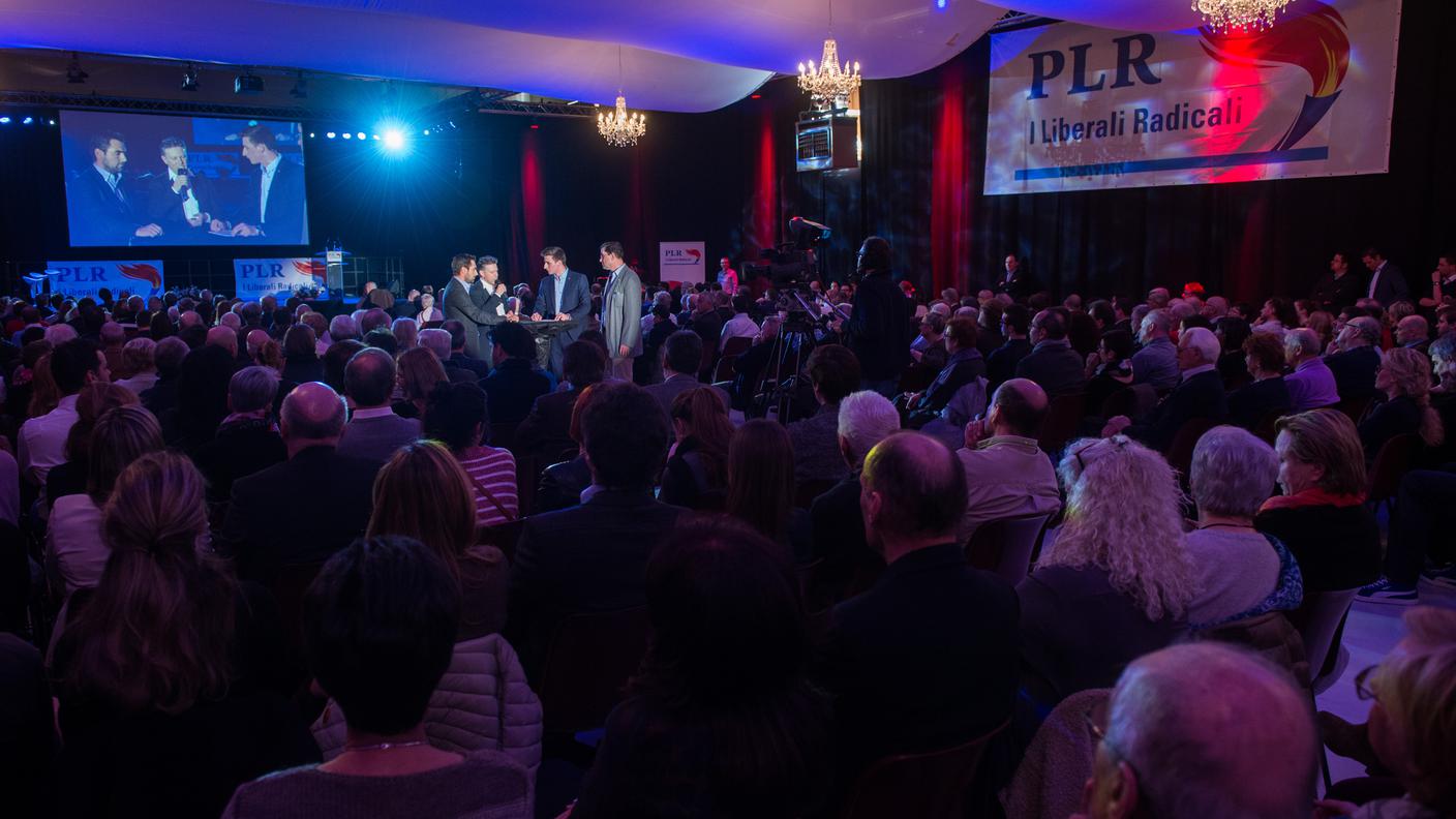 I candidati davanti al pubblico