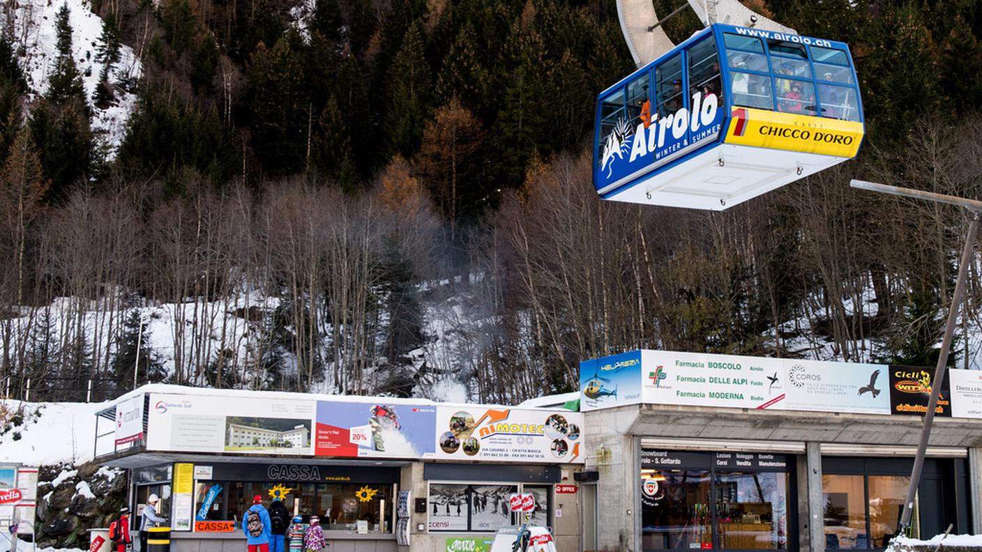 Gli impianti di risalita di Airolo