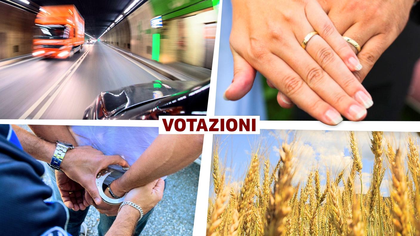San Gottardo, fisco e matrimonio, criminali stranieri e speculazione sulle derrate alimentari al voto il 28 febbraio