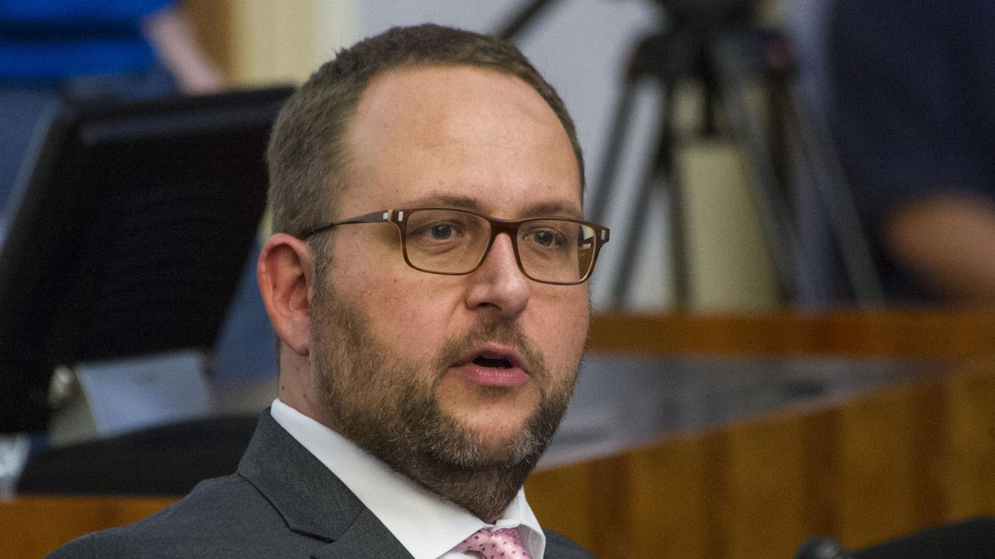 Il presidente del Consiglio di Stato, Norman Gobbi 