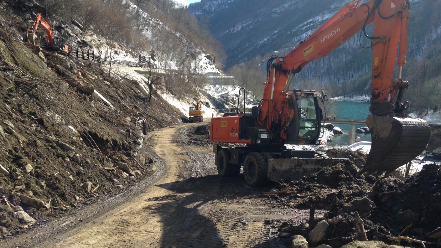 La pista provvisoria è quasi ultimata