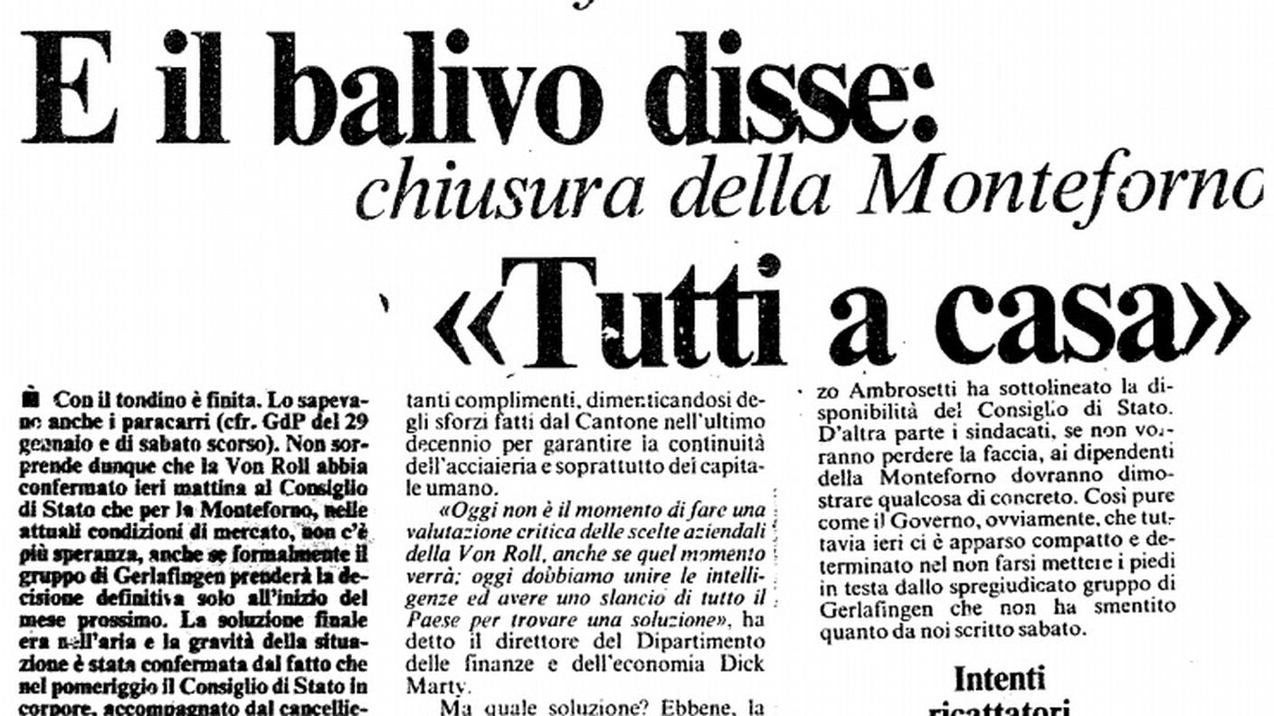 Giornale del Popolo 23 febbraio 1994