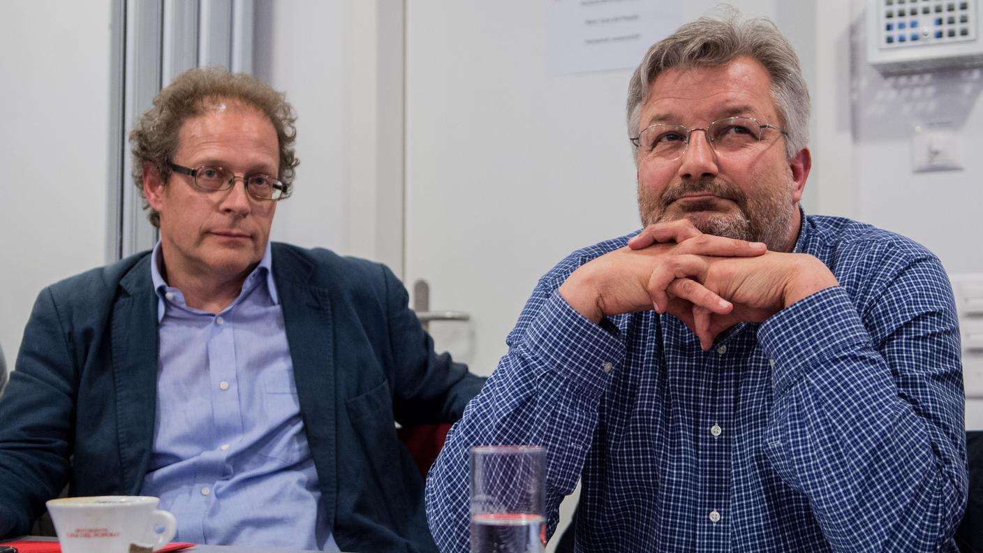 Raoul Ghisletta e Jacques Ducry