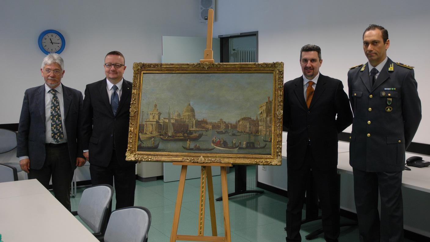 Il quadro della Scuola del Canaletto ritornerà ai legittimi proprietari