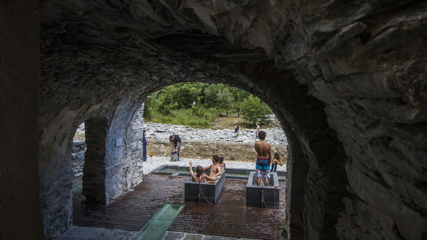 Bagni di Craveggia riaperti al pubblico dopo il restauro