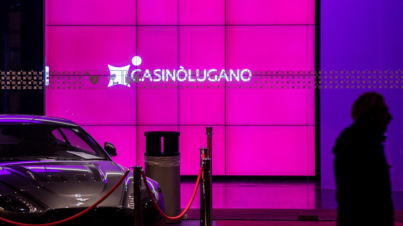 Una veduta esterna della casa da gioco luganese