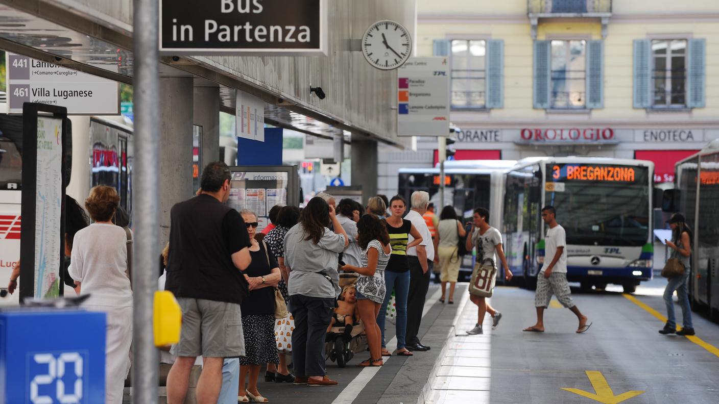La Pensilina Botta a Lugano