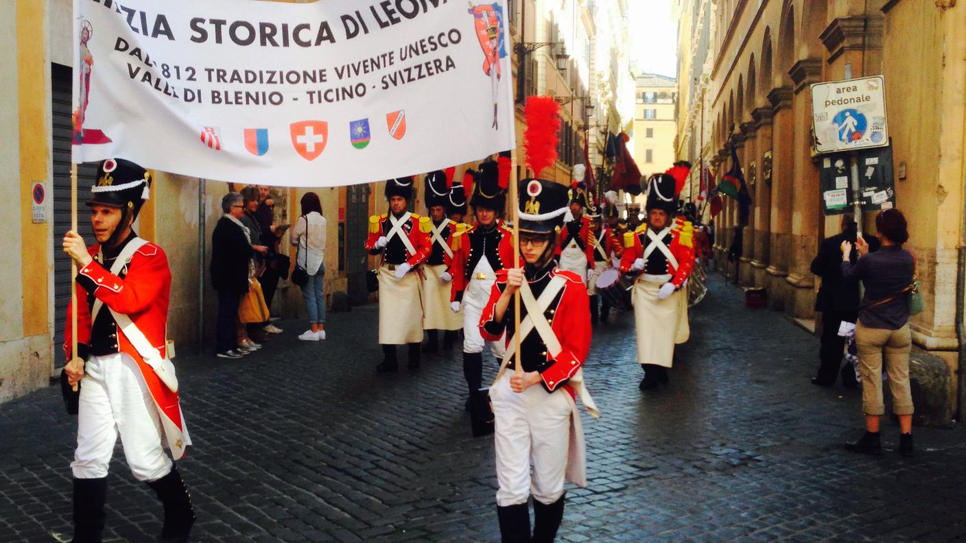 La Milizia storica di Leontica: tradizione vivente UNESCO