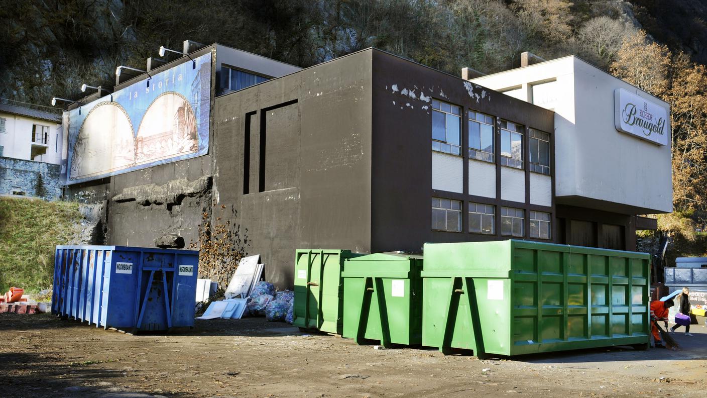 L'unico luogo di raccolta degli ingombranti a Bellinzona: l'ecocentro all'ex Birreria
