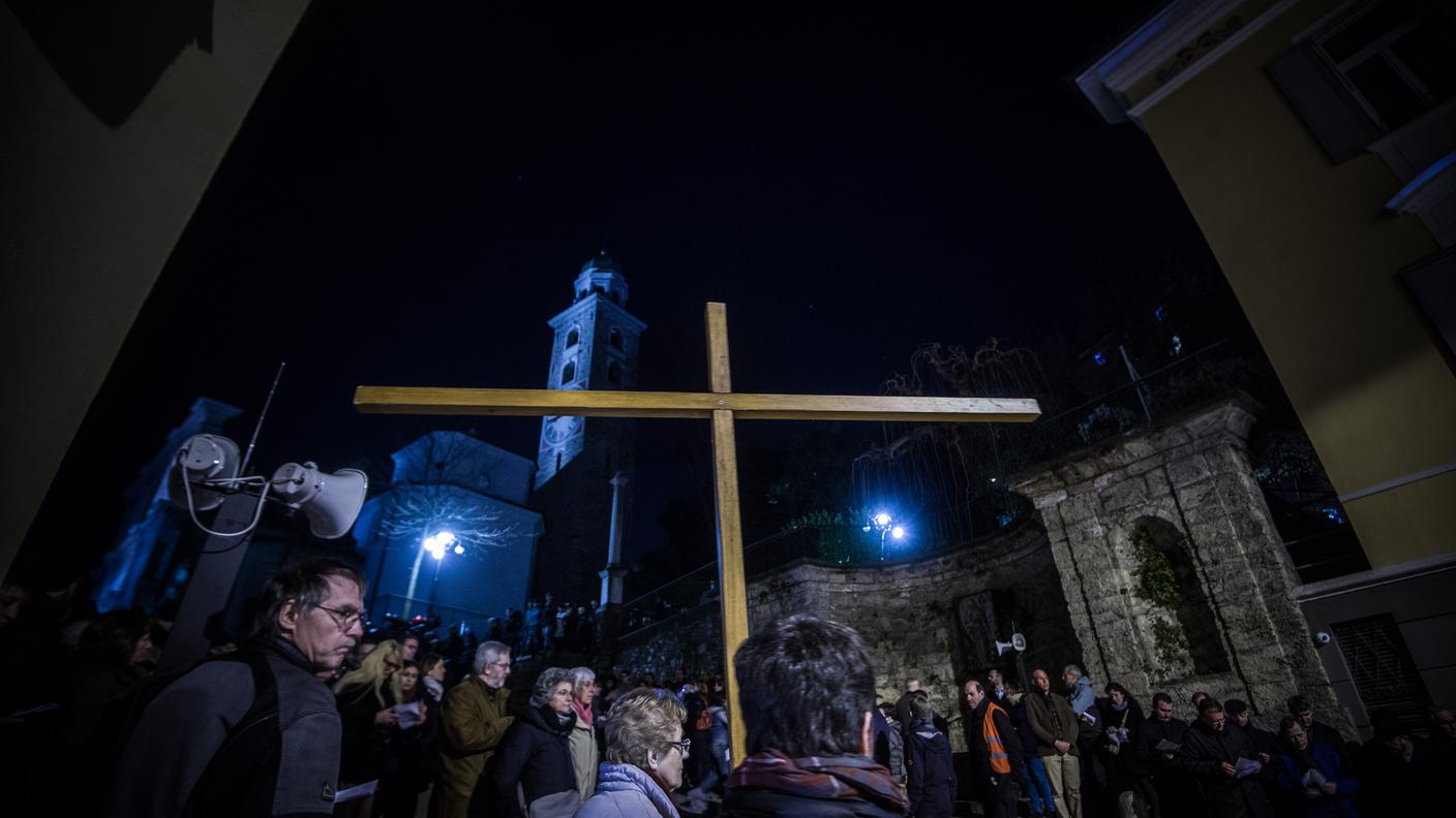 La Via Crucis a Lugano