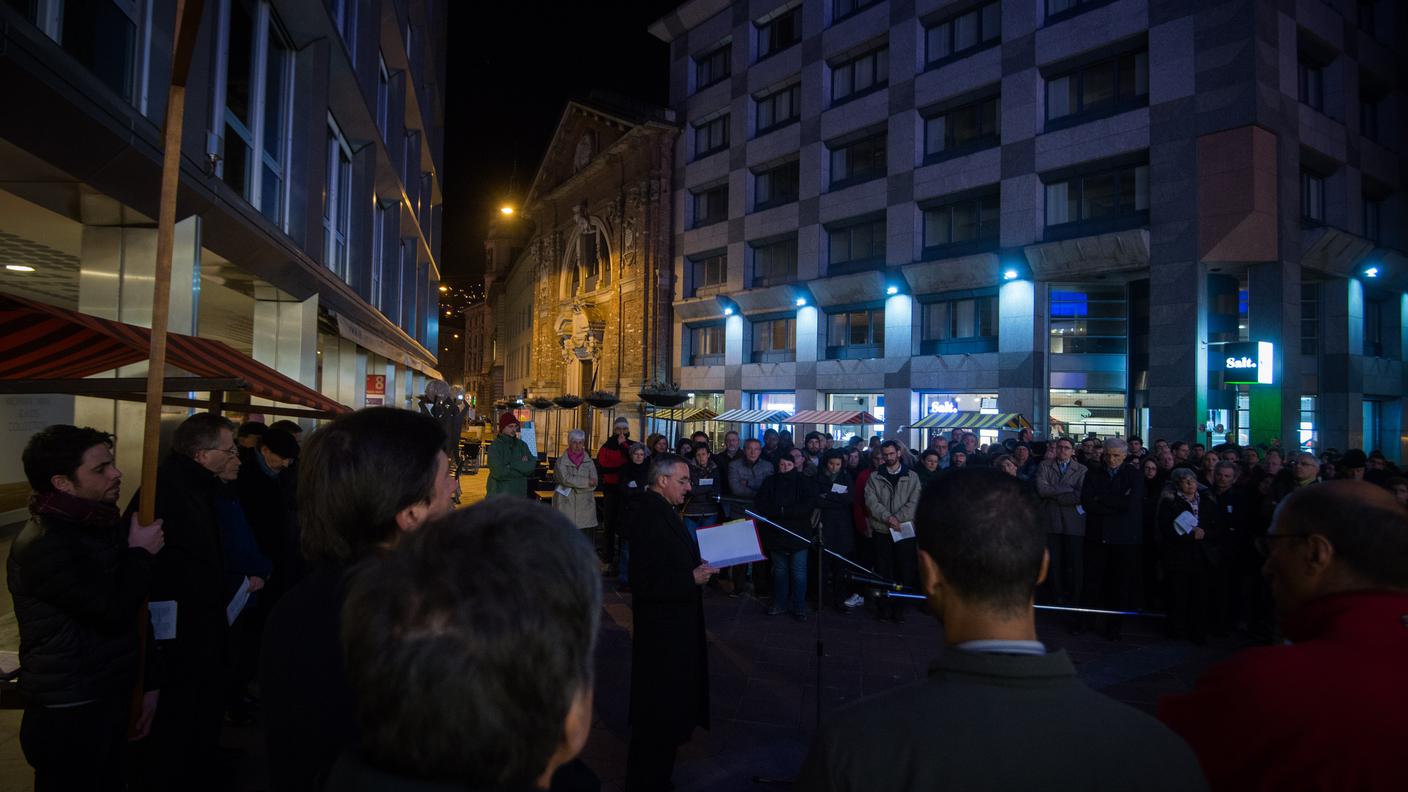 La Via Crucis a Lugano
