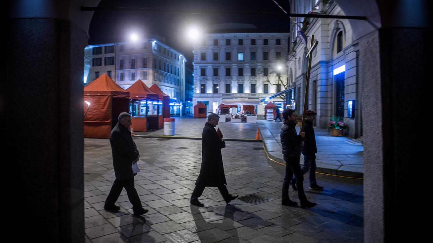 La Via Crucis a Lugano