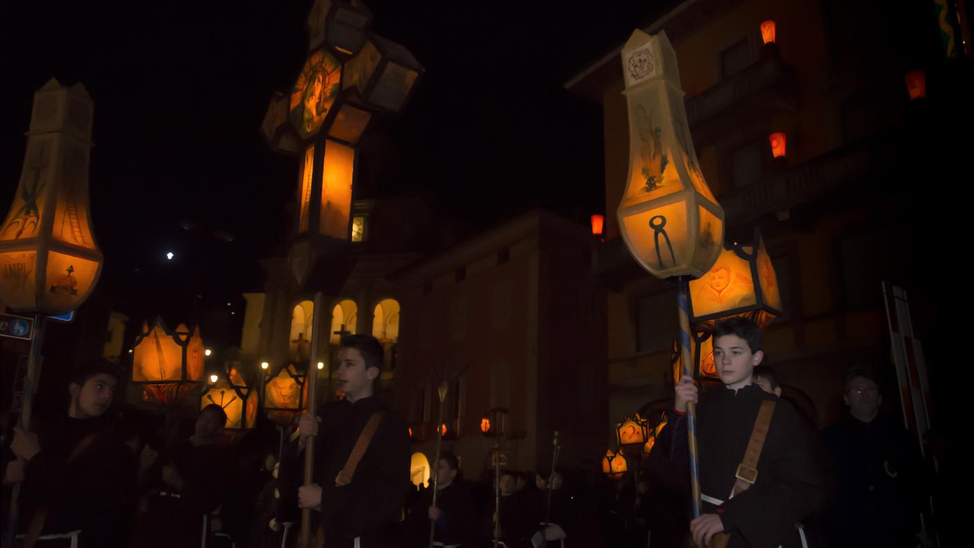 La processione del Venerdì Santo a Mendrisio