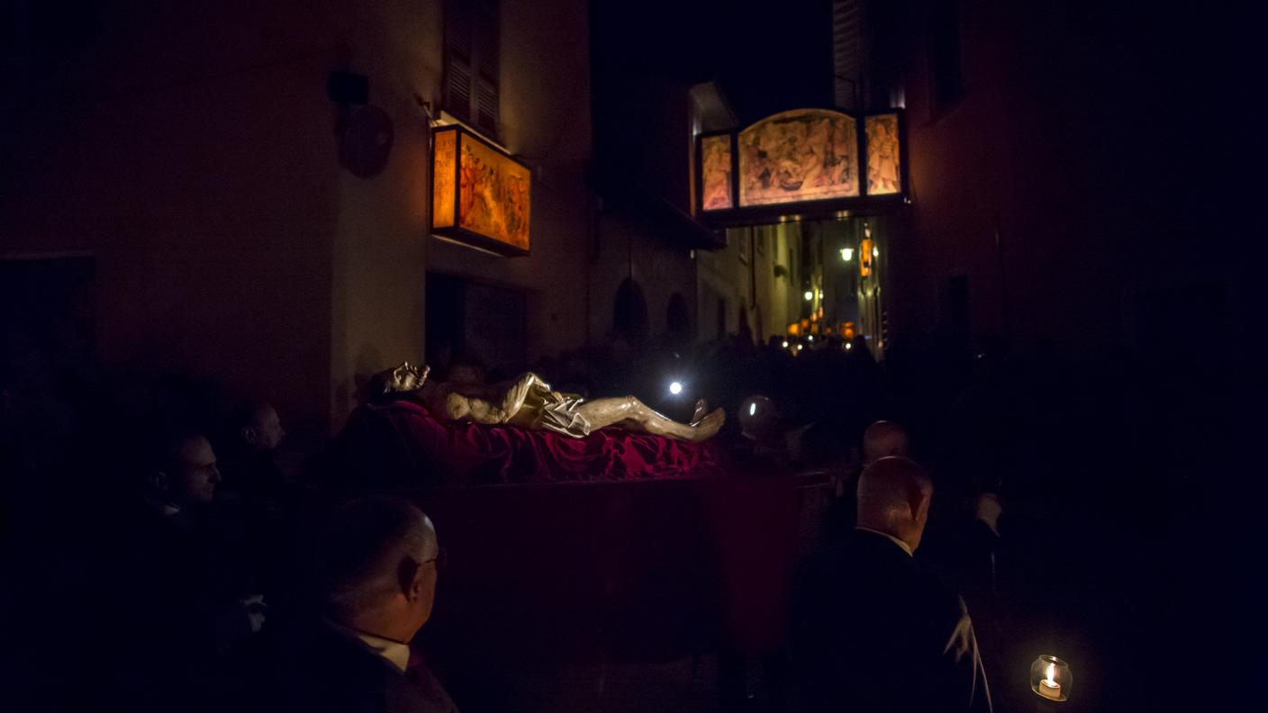 La processione del Venerdì Santo a Mendrisio
