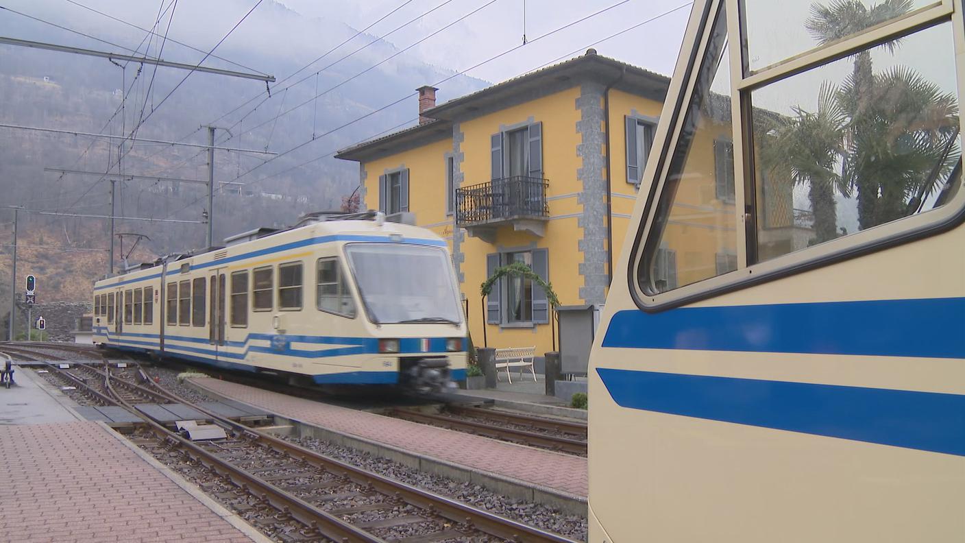 Fino a Camedo è la Centovallina, oltre diventa la Vigezzina