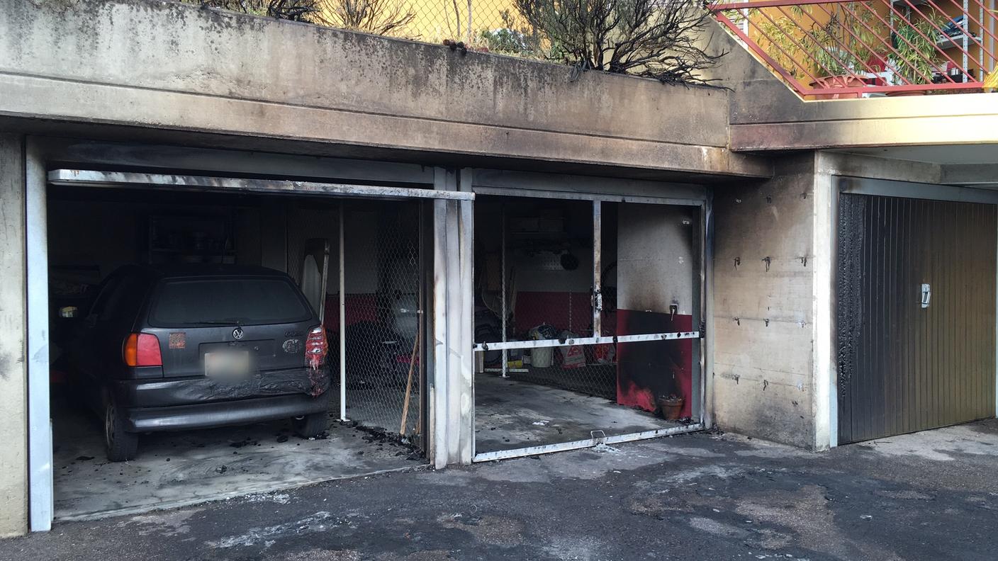 Il luogo dell'incendio