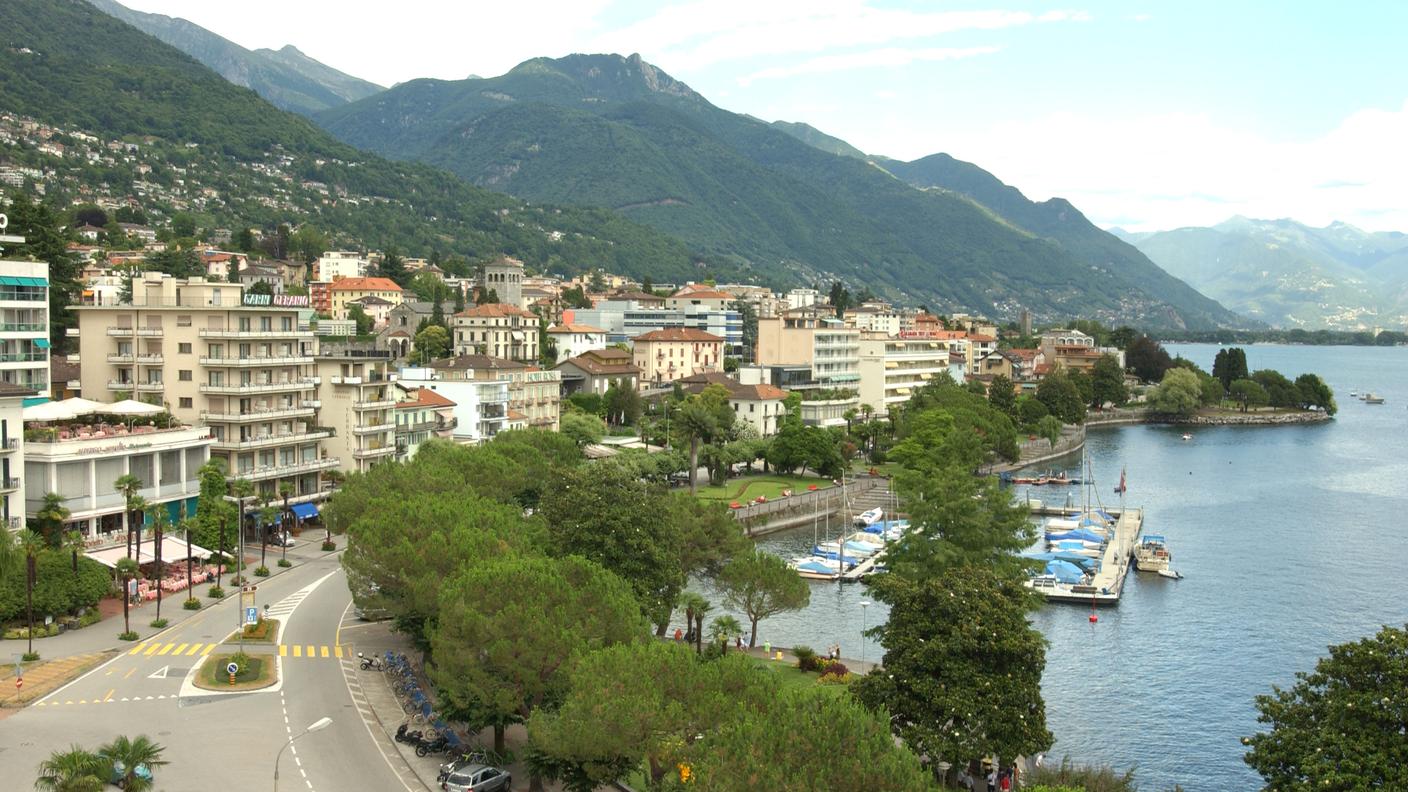 Il lungolago di Muralto, teatro dei fatti avvenuti nel 2015