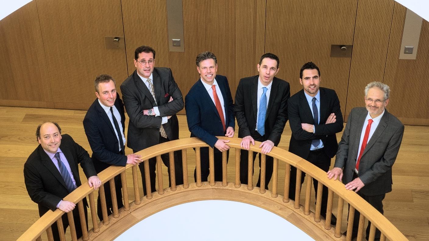 Nella foto, da sinistra, Bruno Buzzini (LEGA), Giuseppe Cotti (PPD), Niccolò Salvioni (PLR), Alain SCherrer /Sindaco, PLRT), Paolo Caroni (PPD), Davide Giovanncci (PLRT) e Reginald Ronnie Moretti (PS)