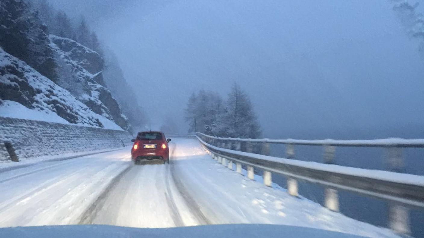La situazione sulle strade in Engadina