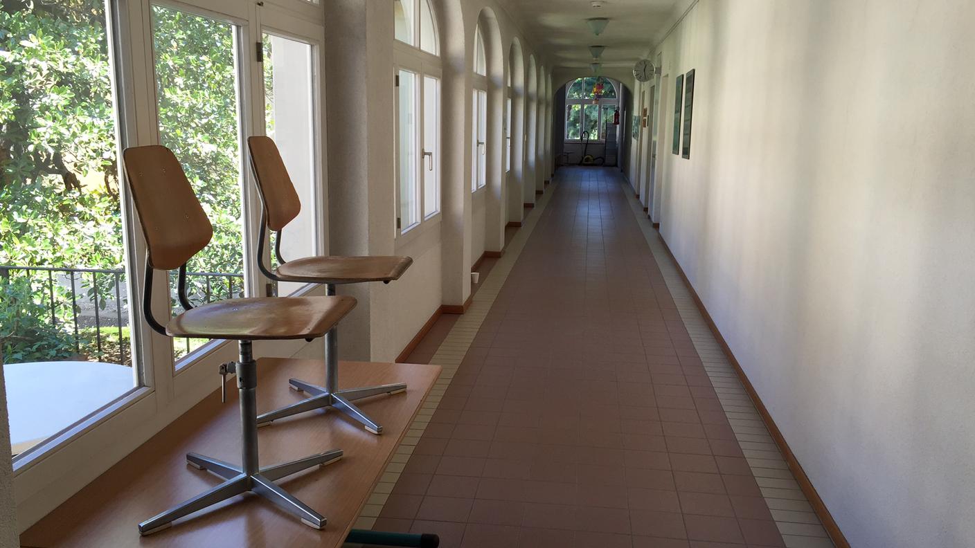 L'interno della struttura