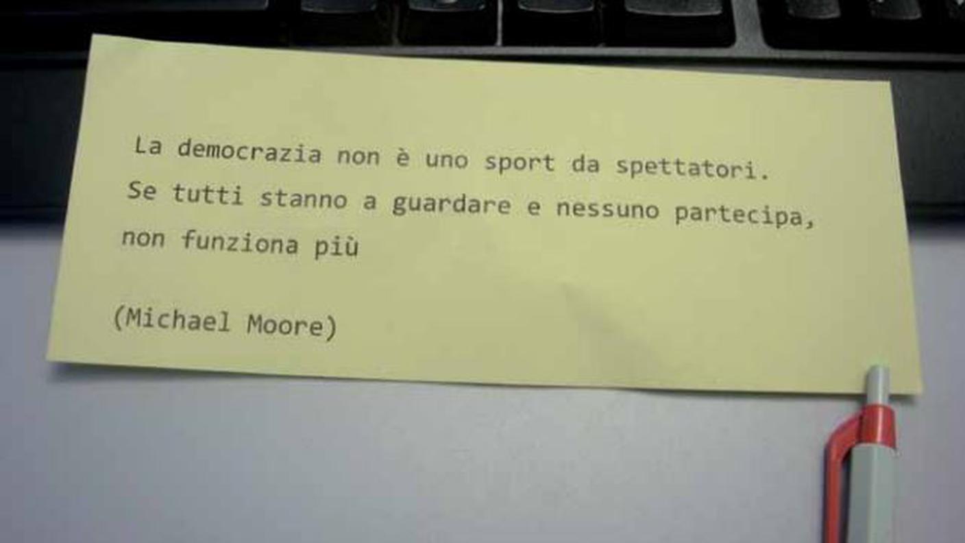 Una massima del regista autore di Bowling for Columbine e Fahrenheit 9/11