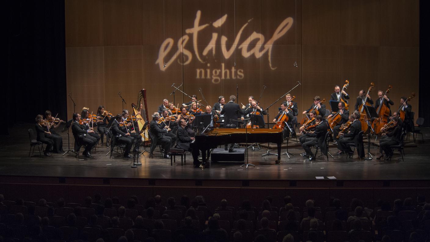 L'Orchestra della Svizzera italiana alle Estival Nights nel 2015