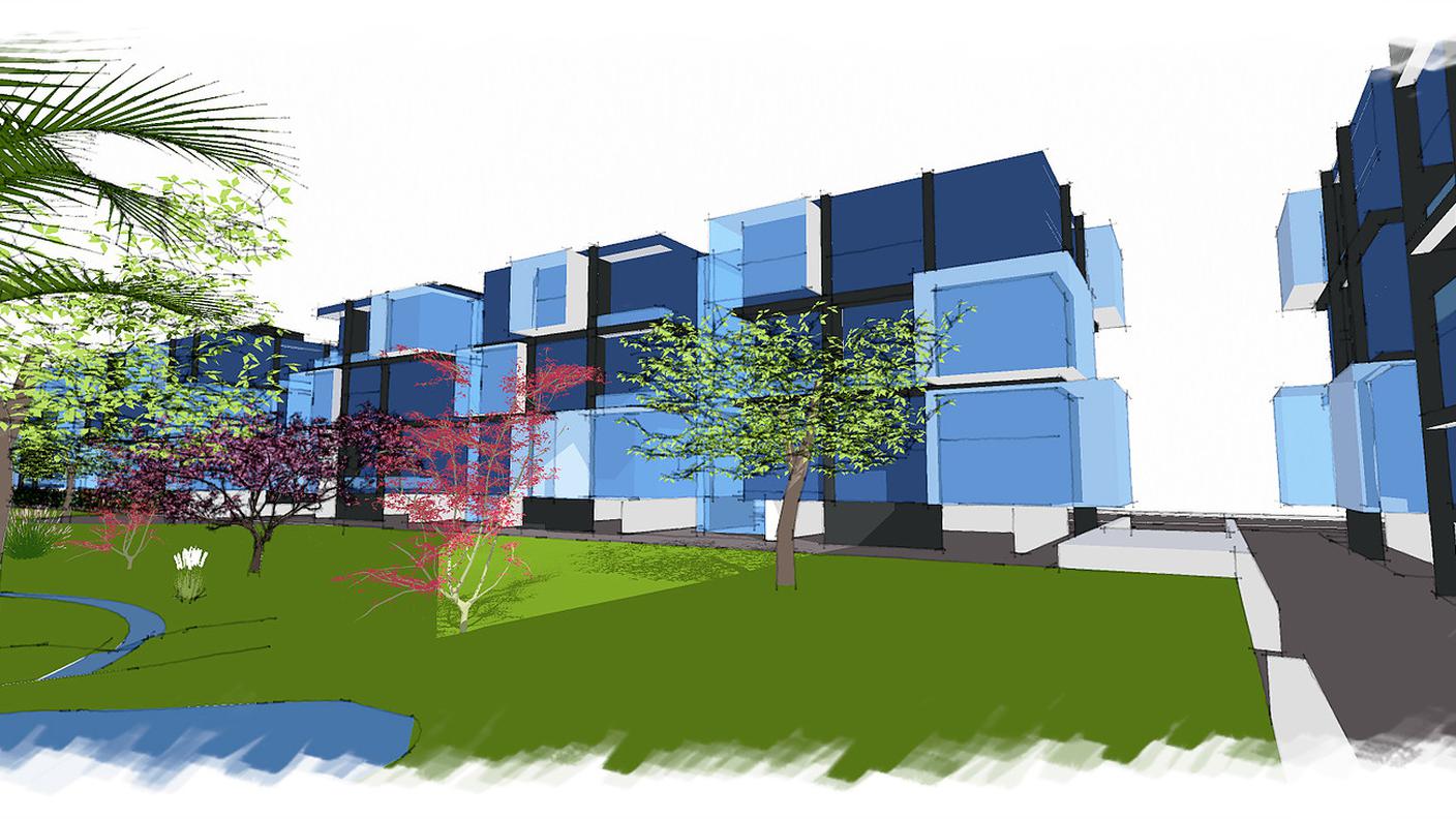 Il progetto è dello studio di architettura di Bruno Huber