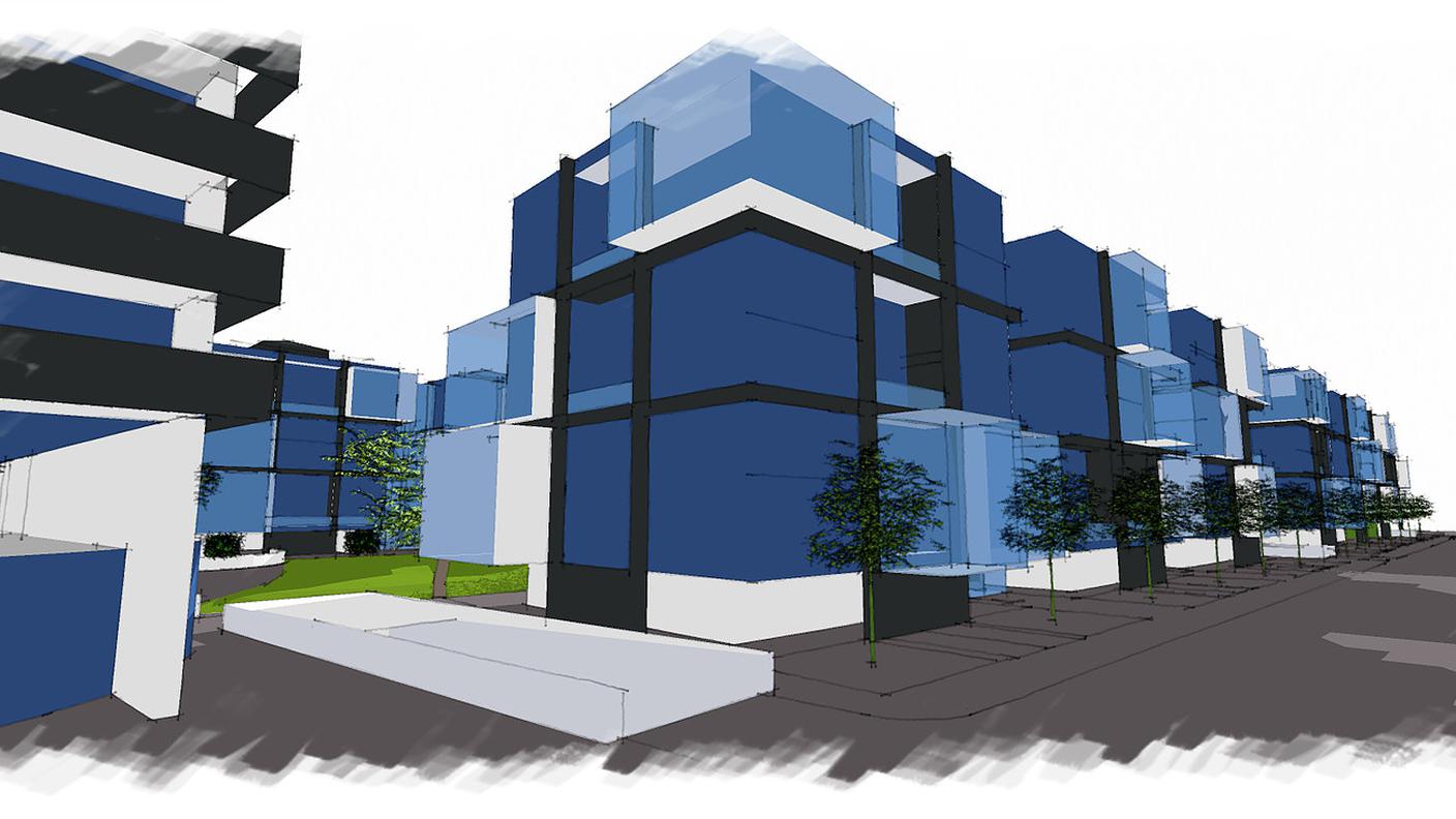 Il progetto è dello studio di architettura di Bruno Huber