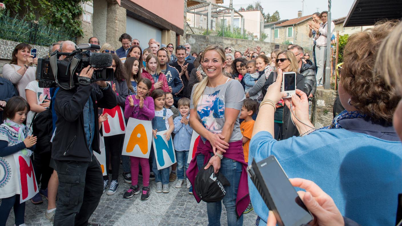 L'arrivo a Comano