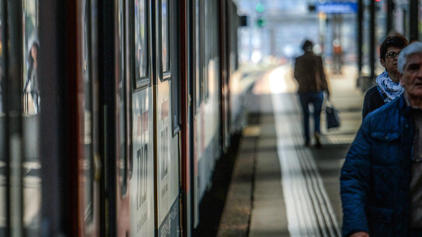 Il traffico ferroviario è stato ripristinato poco dopo mezzogiorno