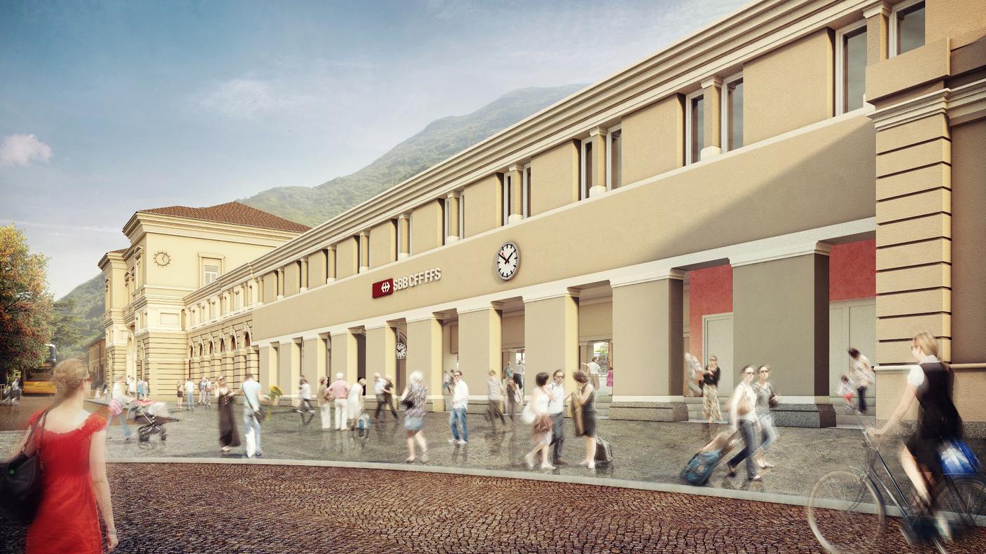 La nuova stazione di Bellinzona sarà il motore dello sviluppo della regione