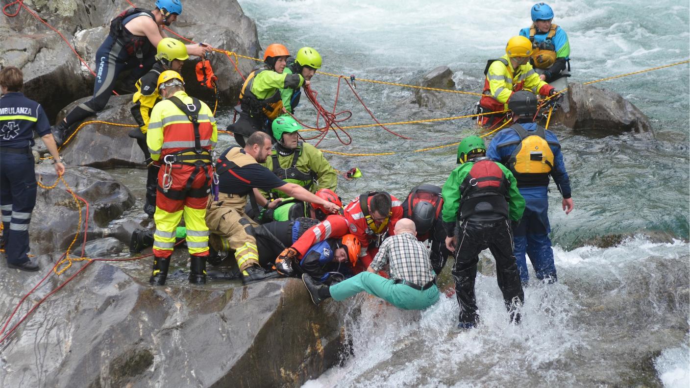 Le operazioni di soccorso sono state difficili