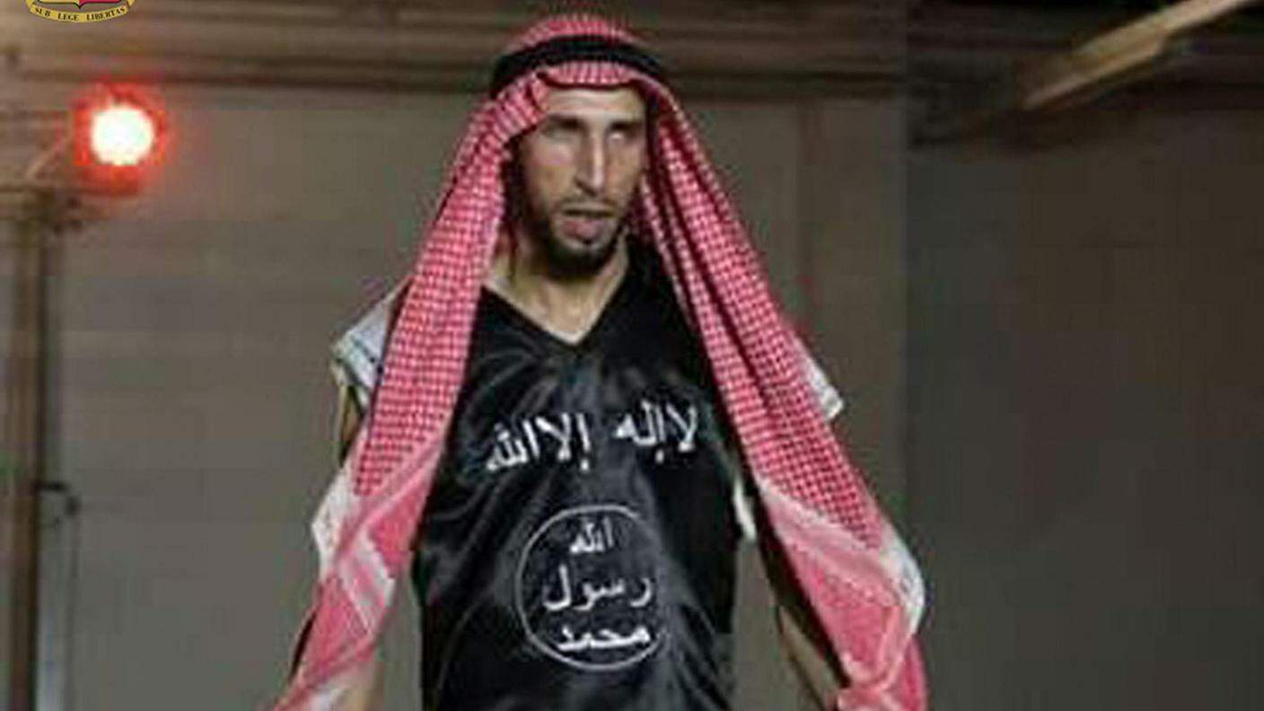 Il presunto aspirante jihadista Moutaharrik Abderrahim