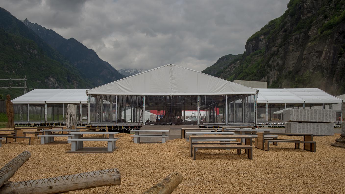 AlpTransit, preparativi per la festa a buon punto a Pollegio