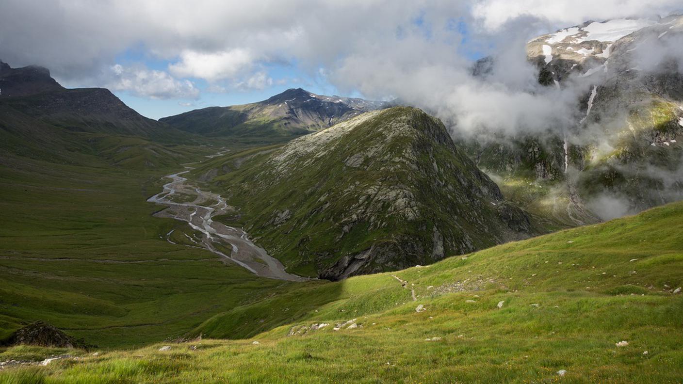 Una veduta dell'altopiano della Greina