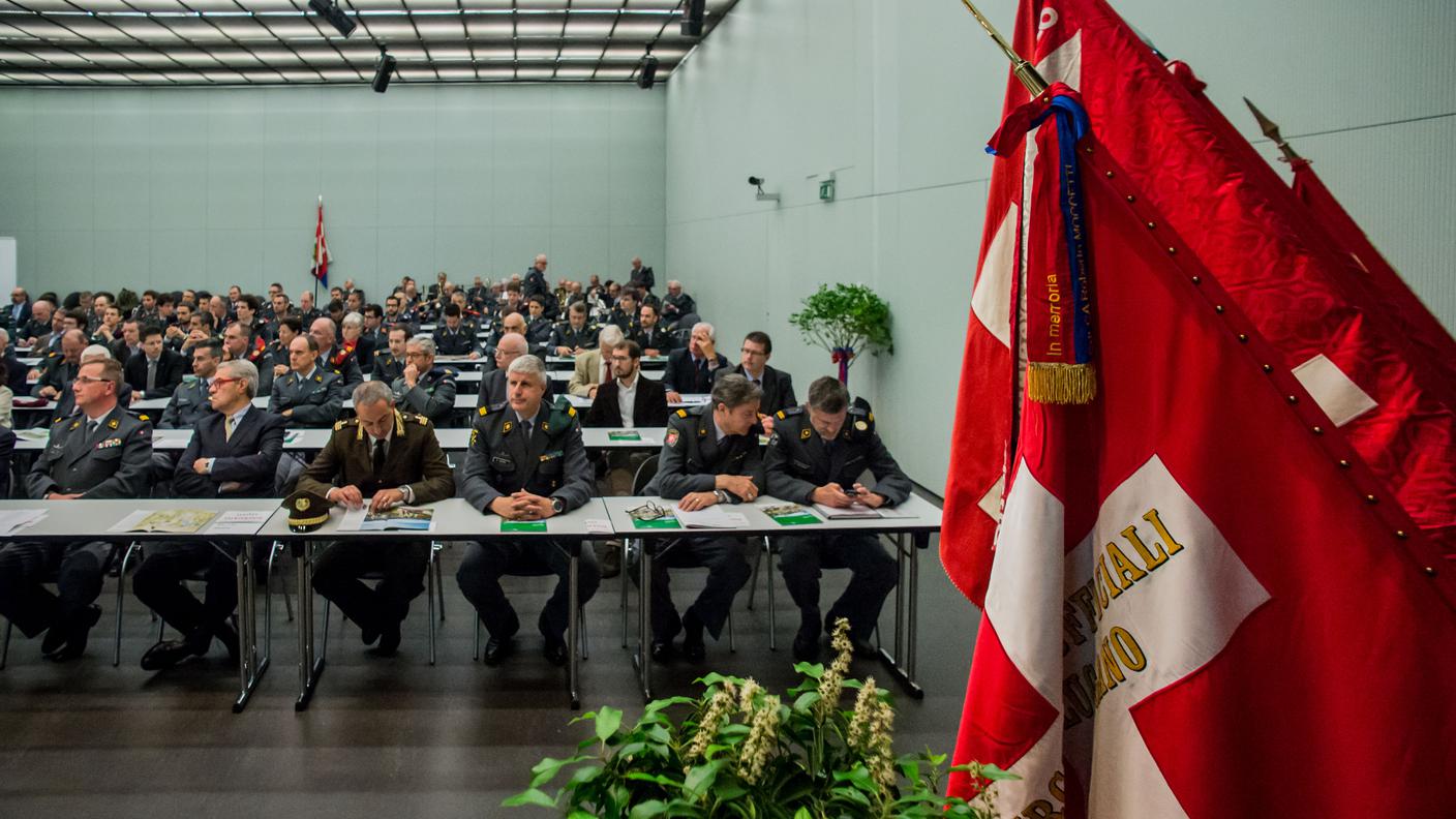 Ufficiali ticinesi riuniti a Mendrisio
