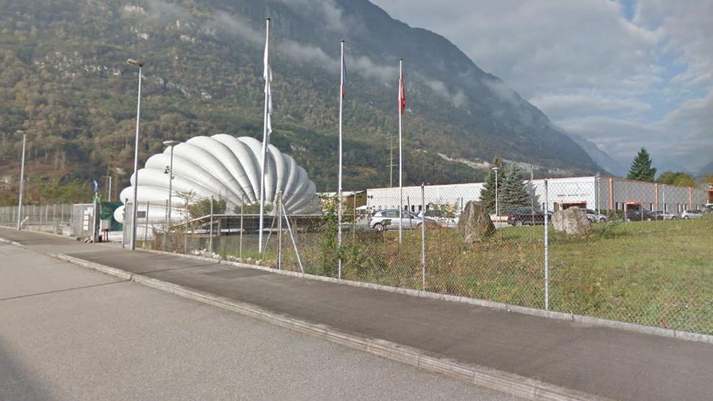 La sede del gruppo Airlight nella zona industriale di Biasca