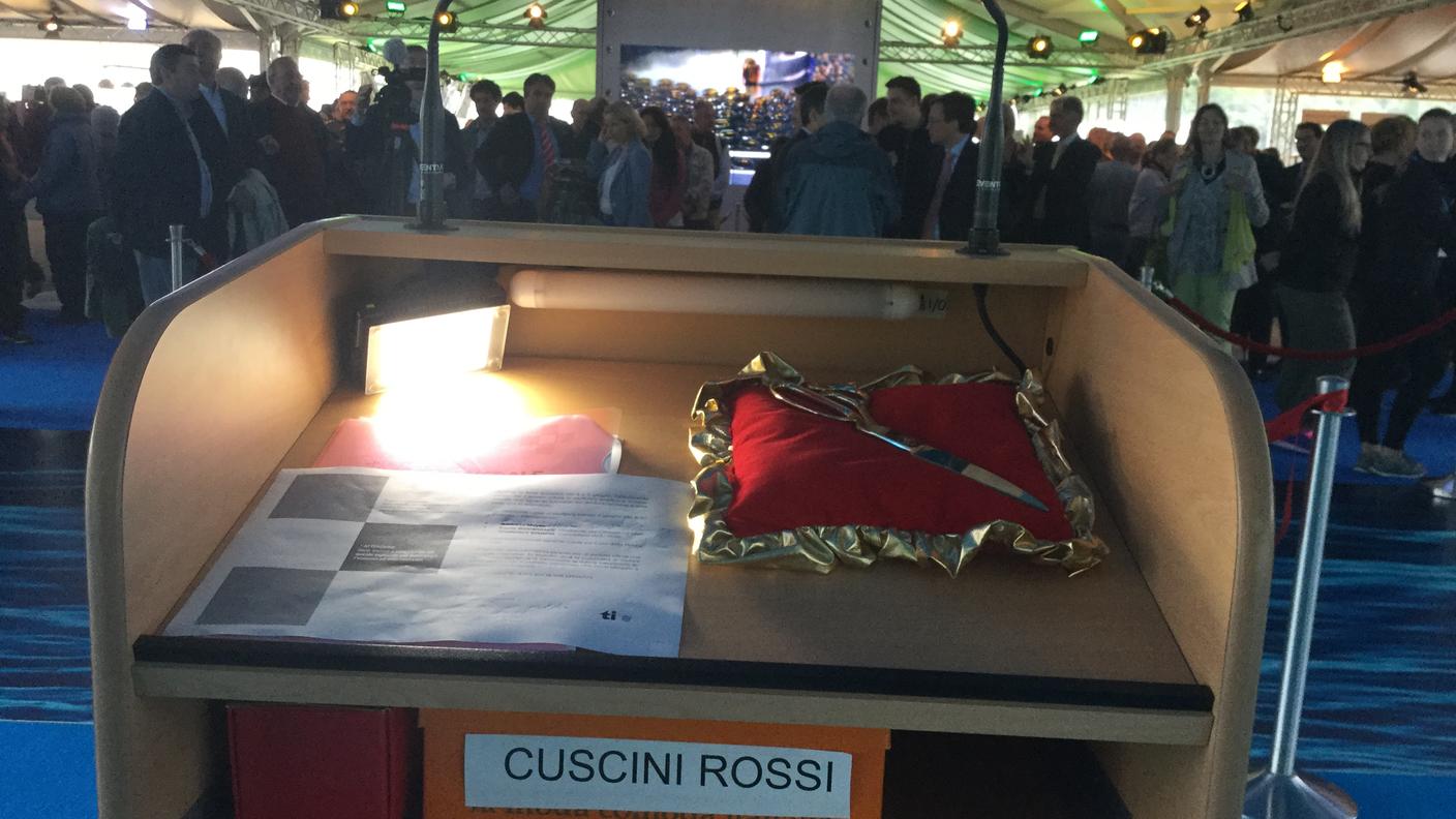 Tutto pronto per l'inaugurazione