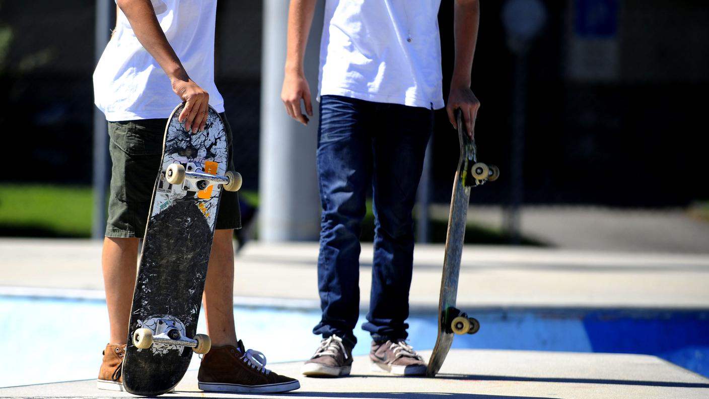 Skateboarders