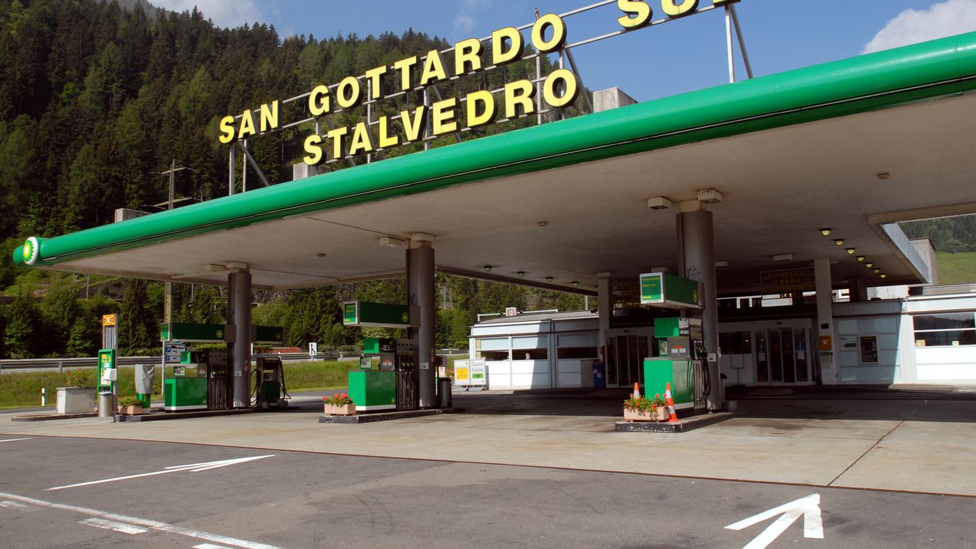 L'area di servizio di Stalvedro